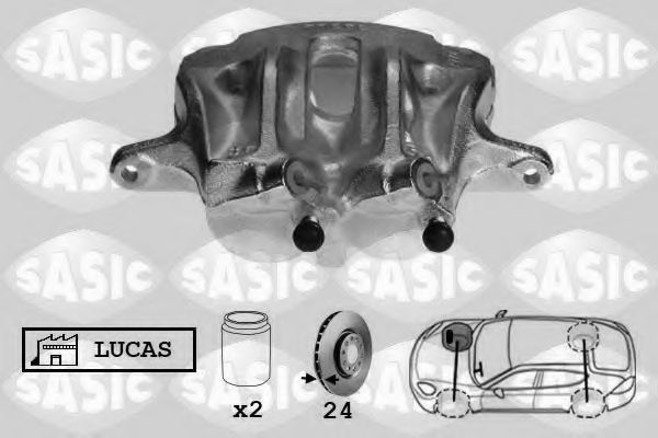 Тормозной суппорт SASIC SCA0071