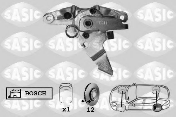 Тормозной суппорт SASIC 6504008