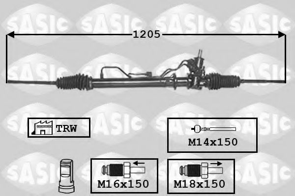 Рулевой механизм SASIC 7174015