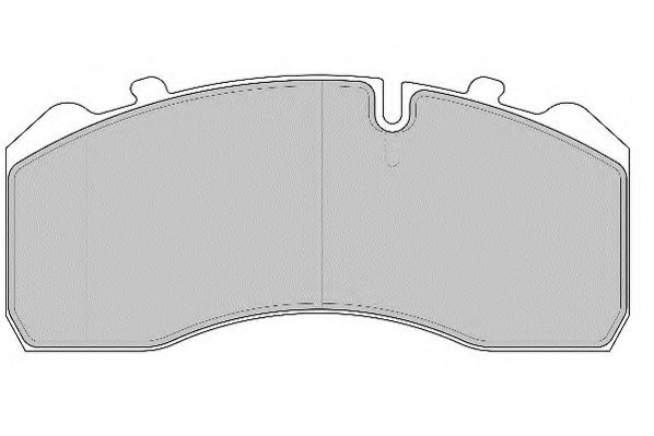 Комплект тормозных колодок, дисковый тормоз ABEX G6746FE