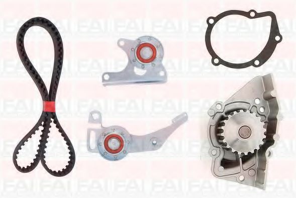 Водяной насос + комплект зубчатого ремня FAI AutoParts TBK38-6083