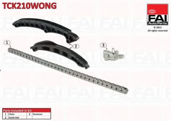Комплект цели привода распредвала FAI AutoParts TCK210WONG