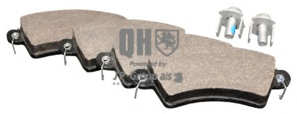 Комплект тормозных колодок, дисковый тормоз JP GROUP 4163600819