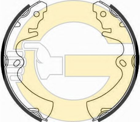 Комплект тормозных колодок GIRLING 5182559