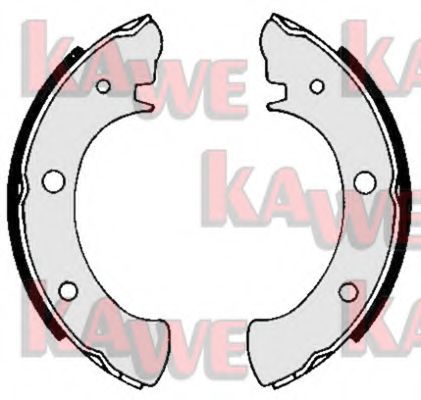 Комплект тормозных колодок KAWE 04520