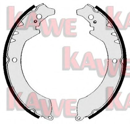 Комплект тормозных колодок KAWE 05230