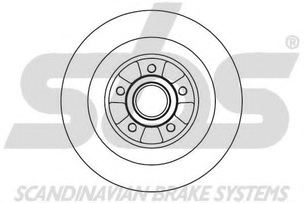 Тормозной диск sbs 1815203943