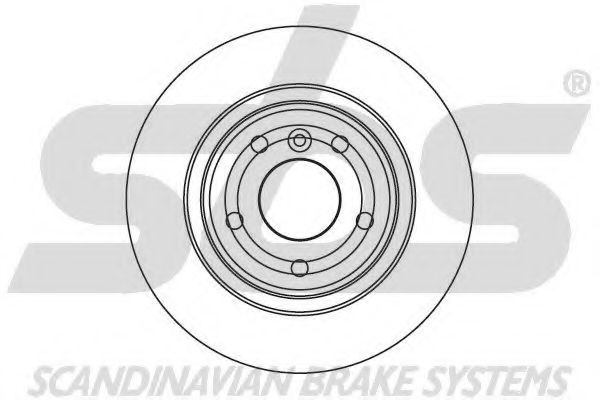Тормозной диск sbs 1815204019