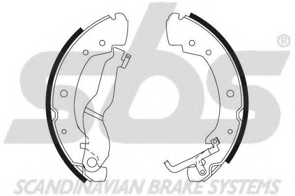 Комплект тормозных колодок sbs 18492747549
