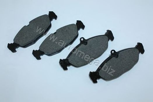 Комплект тормозных колодок, дисковый тормоз AUTOMEGA 3016050455