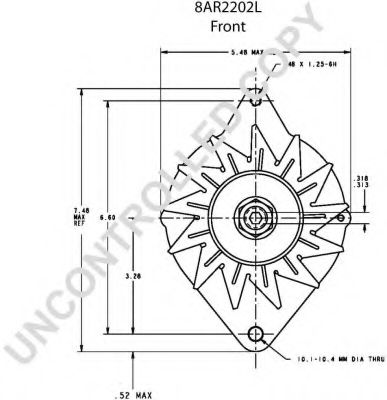 Генератор PRESTOLITE ELECTRIC 8AR2202L