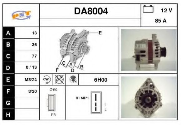 Генератор SNRA DA8004