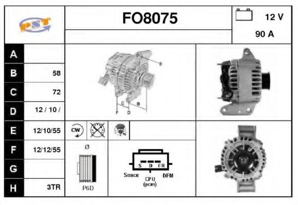 Генератор SNRA FO8075