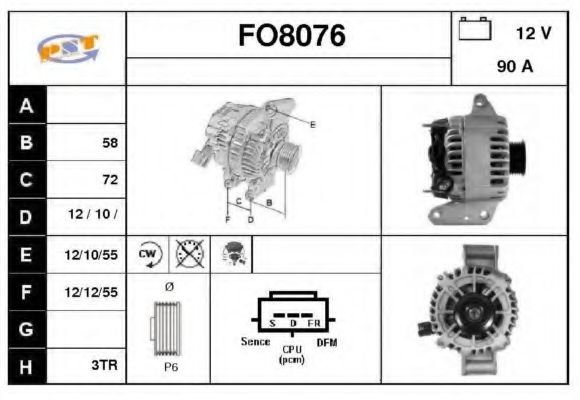 Генератор SNRA FO8076