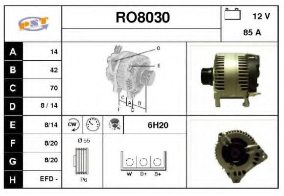 Генератор SNRA RO8030