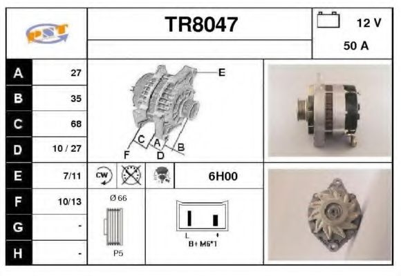 Генератор SNRA TR8047