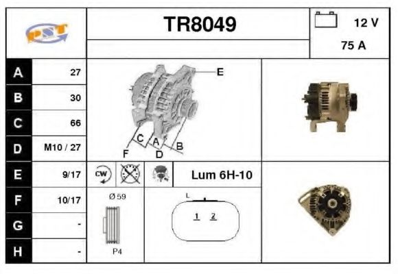 Генератор SNRA TR8049