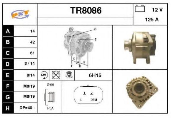 Генератор SNRA TR8086