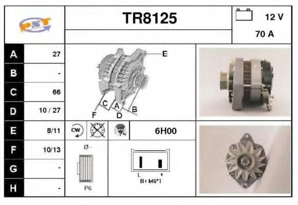 Генератор SNRA TR8125