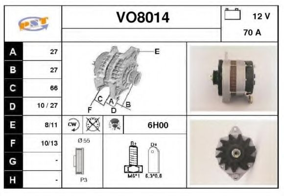 Генератор SNRA VO8014