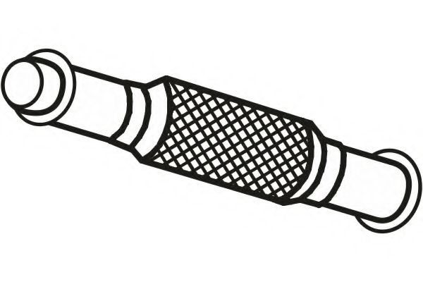 Труба выхлопного газа FENNO 4680