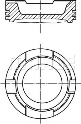 Поршень PERFECT CIRCLE 56 12998 0