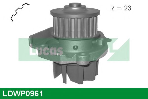 Водяной насос LUCAS ENGINE DRIVE LDWP0961