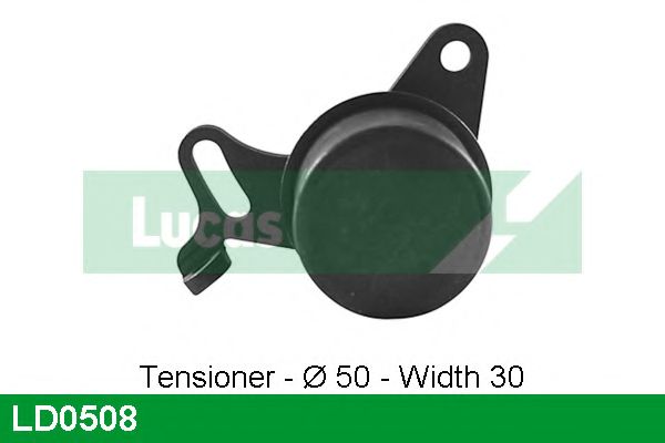 Натяжной ролик, ремень ГРМ LUCAS ENGINE DRIVE LD0508
