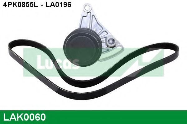 Поликлиновой ременный комплект LUCAS ENGINE DRIVE LAK0060
