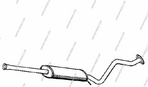 Система выпуска ОГ NPS H430I66
