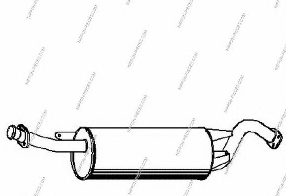 Система выпуска ОГ NPS M430I143