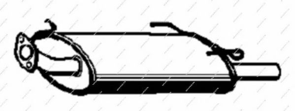 Система выпуска ОГ NPS N430N119