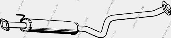 Система выпуска ОГ NPS N430N216