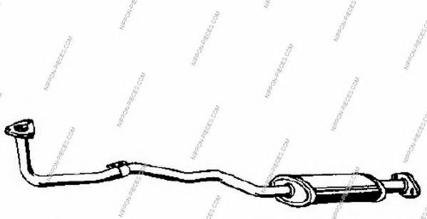 Система выпуска ОГ NPS N430N32