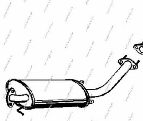 Система выпуска ОГ NPS N430N85