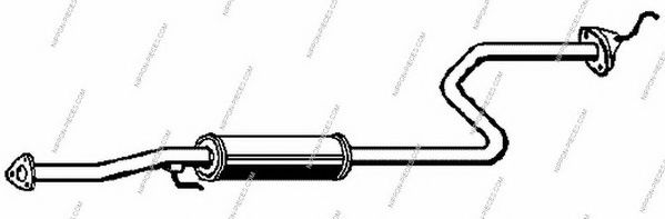 Система выпуска ОГ NPS H430A74