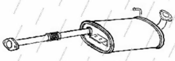Система выпуска ОГ NPS I430U24