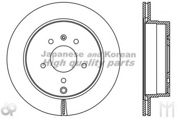 Тормозной диск ASHUKI 0993-8090