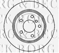 Тормозной диск BORG & BECK BBD5120