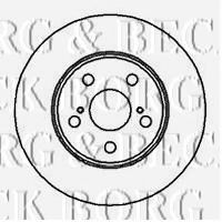 Тормозной диск BORG & BECK BBD4131