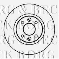 Тормозной диск BORG & BECK BBD4912