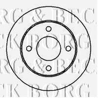 Тормозной диск BORG & BECK BBD4937