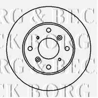 Тормозной диск BORG & BECK BBD5091