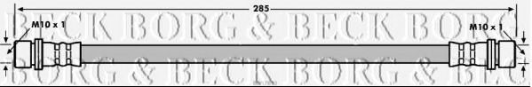 Тормозной шланг BORG & BECK BBH7893