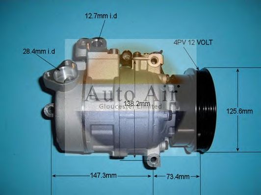 Компрессор, кондиционер AUTO AIR GLOUCESTER 14-0318P