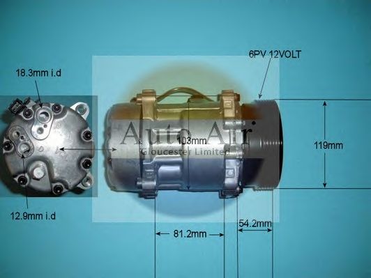 Компрессор, кондиционер AUTO AIR GLOUCESTER 14-9699P