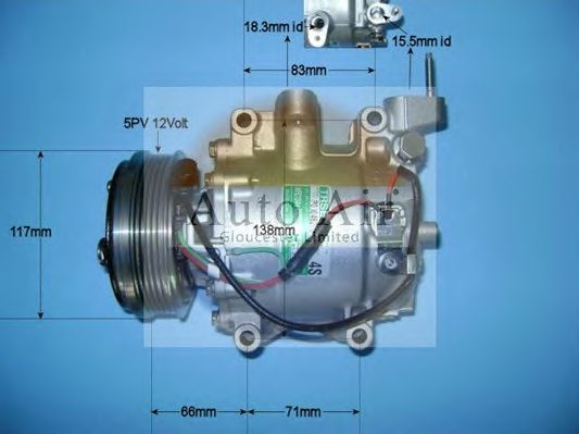 Компрессор, кондиционер AUTO AIR GLOUCESTER 14-4900