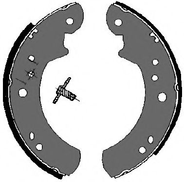 Комплект тормозных колодок VEMA 845061