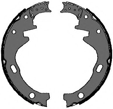 Комплект тормозных колодок VEMA 84525