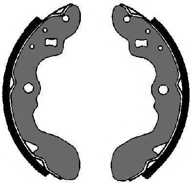 Комплект тормозных колодок VEMA 84628